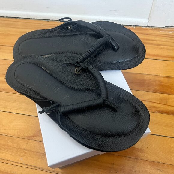 Acne Studios Flat Twirl Strap Sandals - Picture 1 of 2
